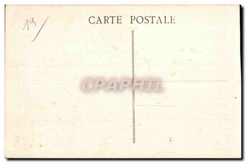 CPA Servieres le Chateau (Correze) L Entree de la Chapelle de Notre Dame du Roc — Rückseite