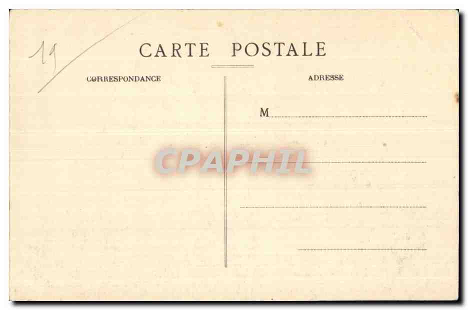 Aubazine — Abbaye Cistercienne (XIIe siècle) — Partie Nord — E. Petit, Brive — Rückseite