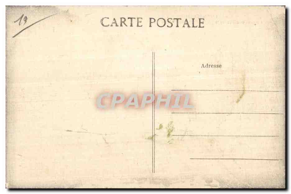 CPA La Correze Illustree Groges de la Derdogne Pont d Espontour — Rückseite