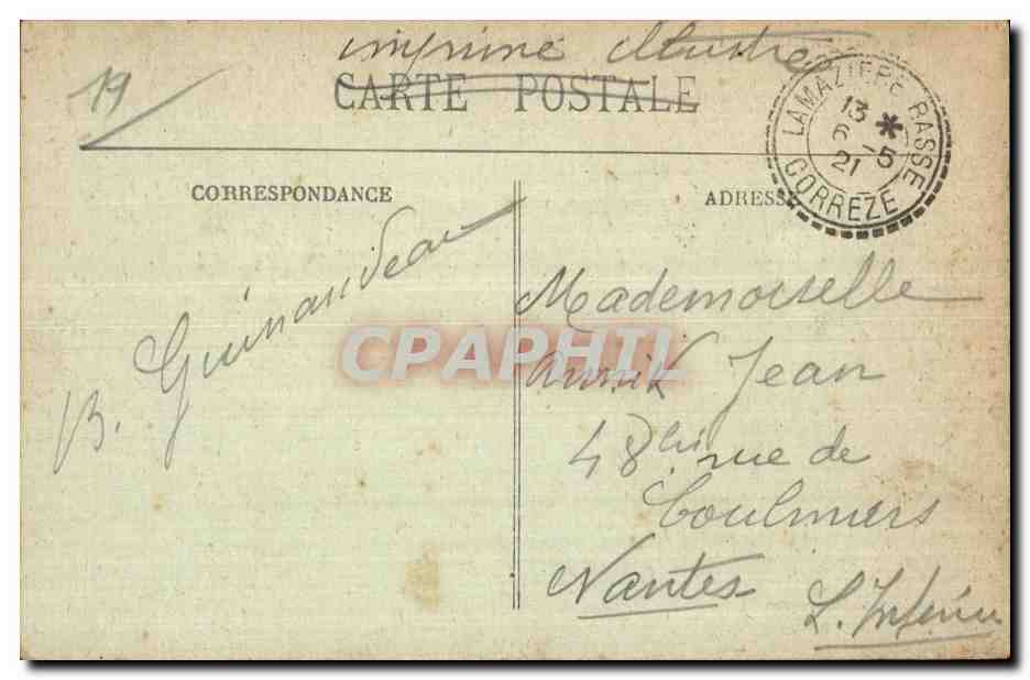 Gorges de la Dordogne — Vue générale de Val-Beynette — La Corrèze illustrée, n°64 — Reverso