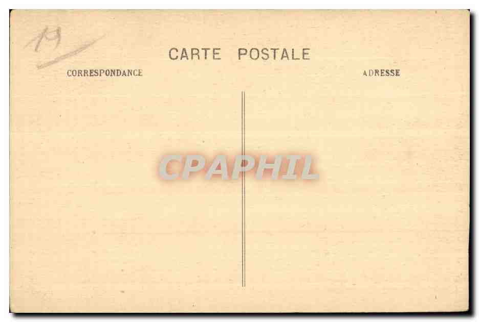 Brive - Interieur du Petit Seminaire Cheminee Renaissance - CPA  — Back