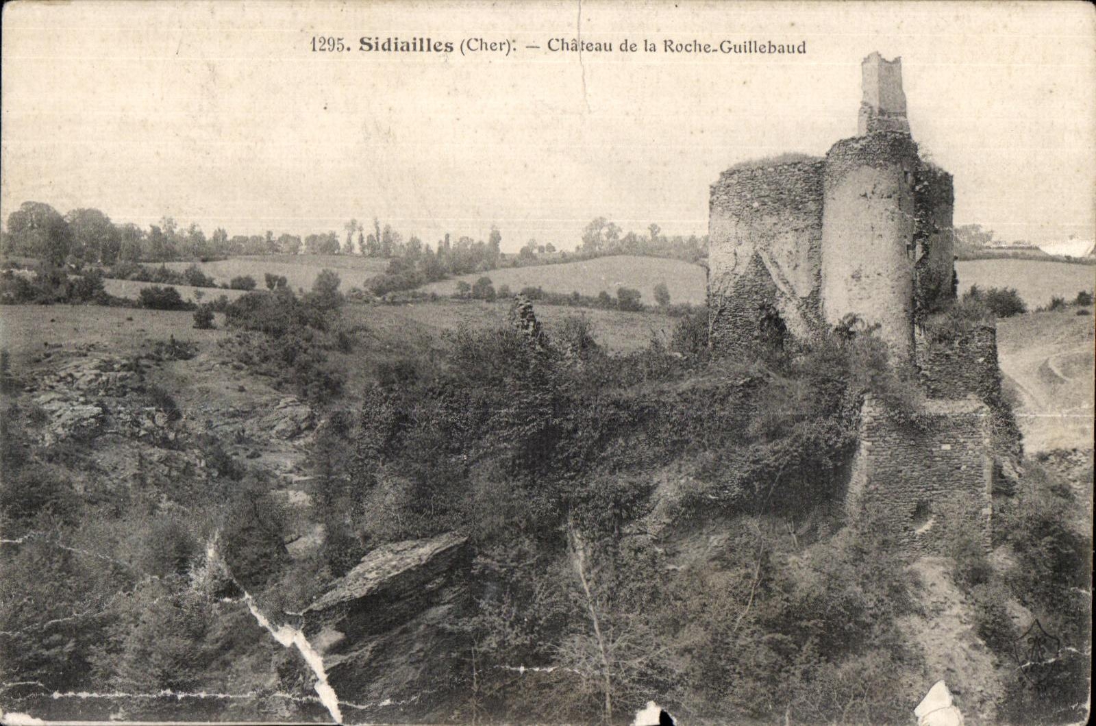 Sidiailles - Chateau de la Roche Guillebaud - CPA 