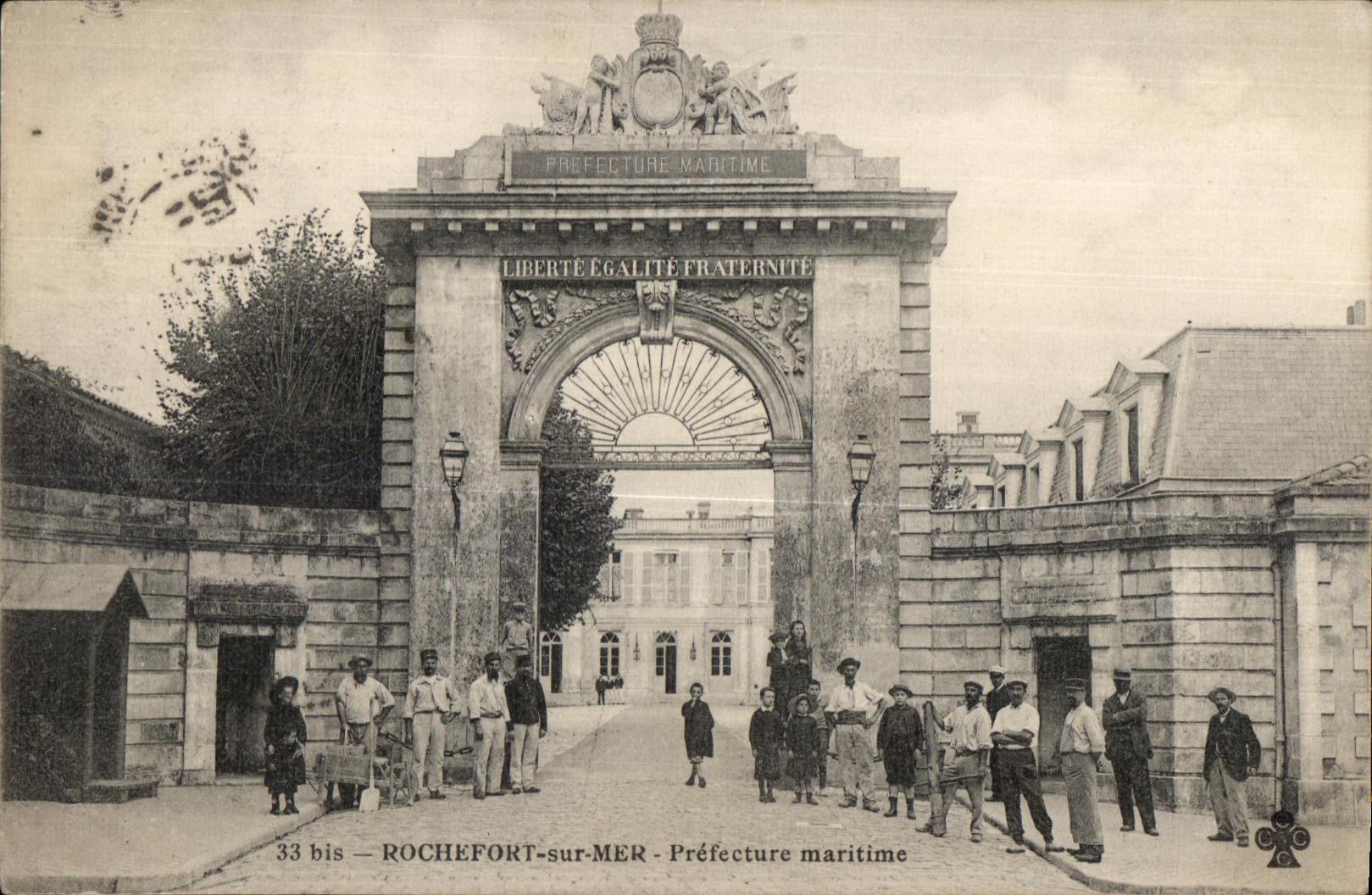 ROCHEFORT-sur-MER — Préfecture maritime — 33 bis