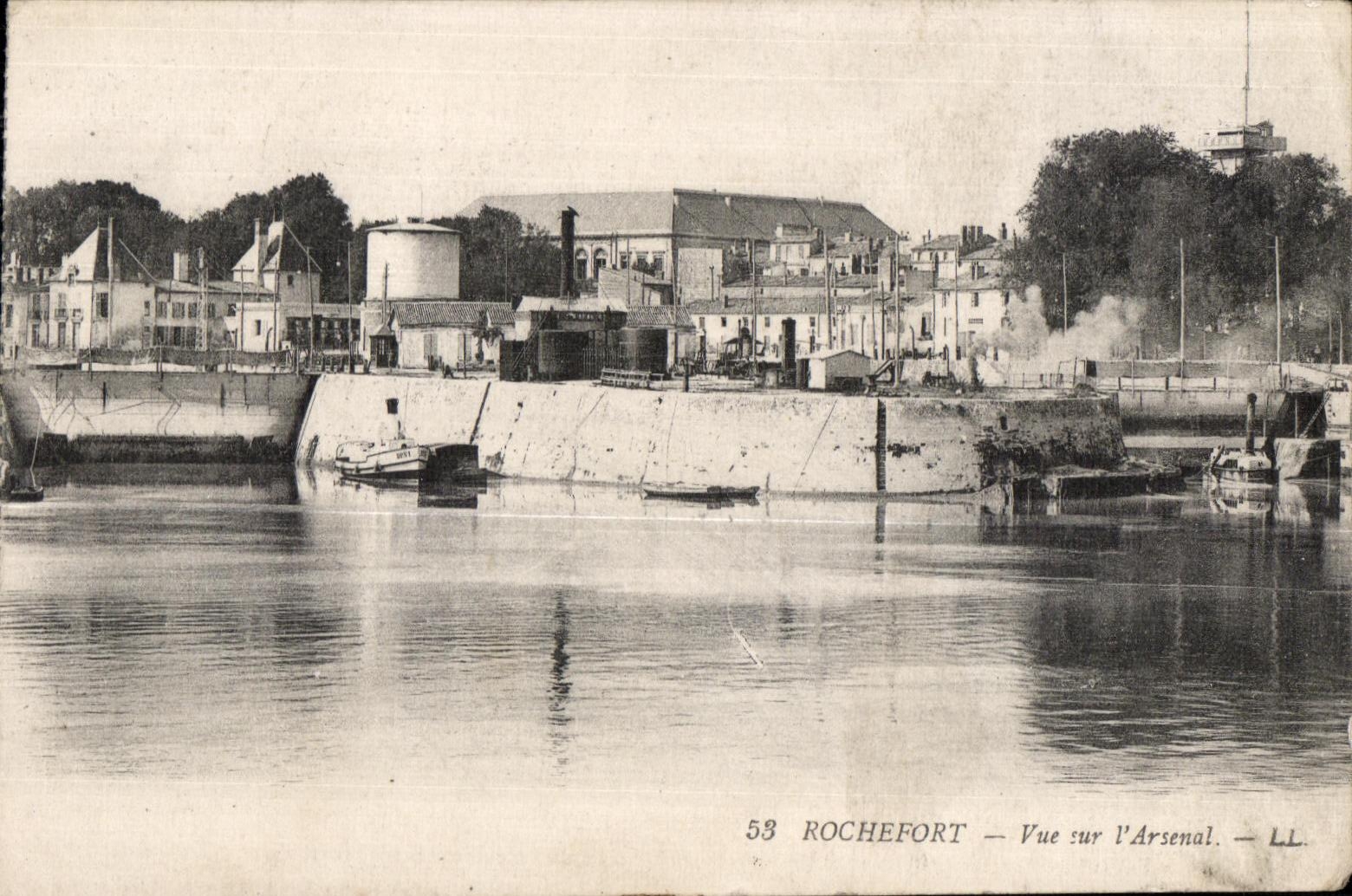 Rochefort sur Mer - Vue sur l Arsenal - CPA 