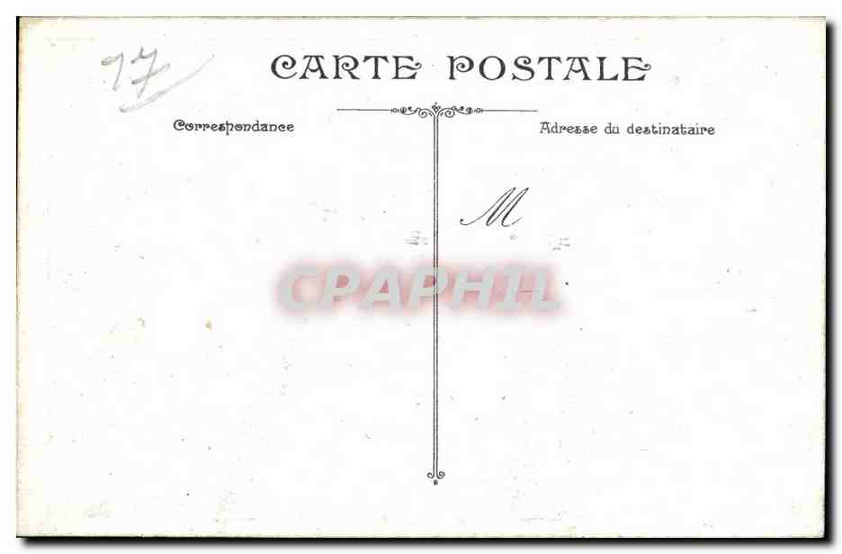 Rochefort sur Mer - La Caisse d Epargne - CPA  — Rückseite