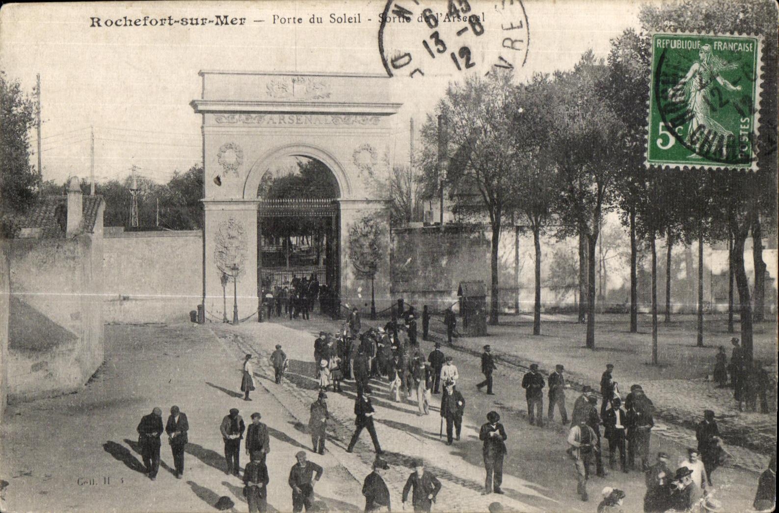 Rochefort sur Mer - Porte du Soleil - CPA 