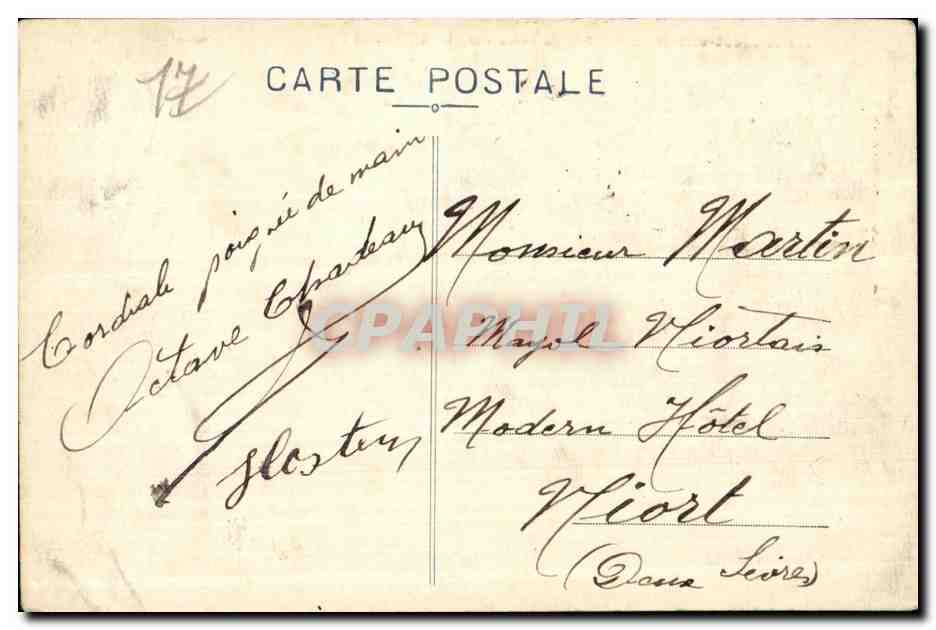 Rochefort sur Mer - Porte du Soleil - CPA  — Rückseite