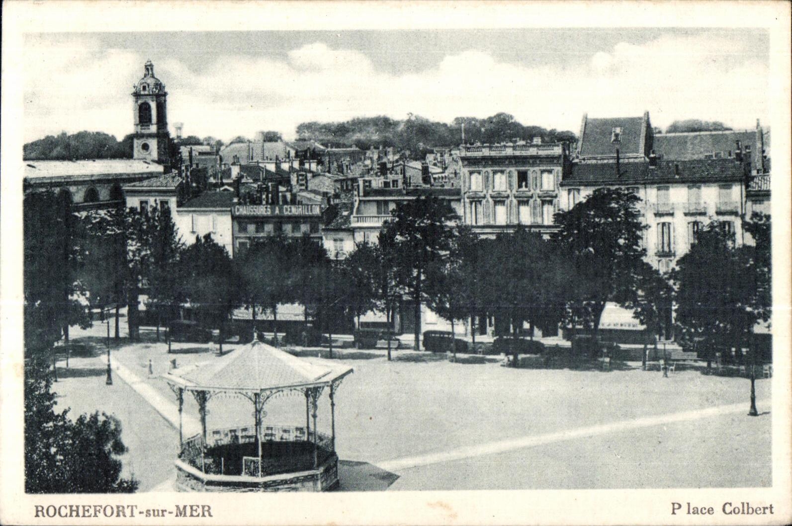 Rochefort - Place Colbert - CPA 