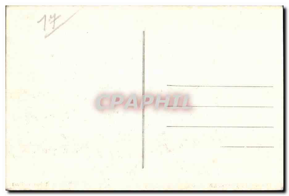 Rochefort - Place Colbert - CPA  — Rückseite