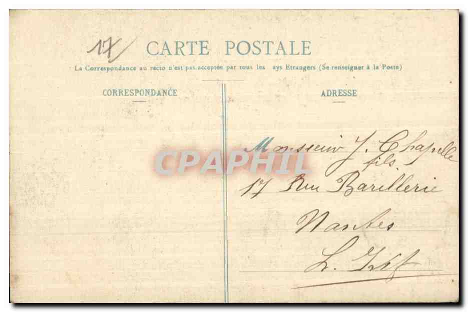 Rochefort - Maison de Pierre Loti - La Mosquee - CPA  — Verso