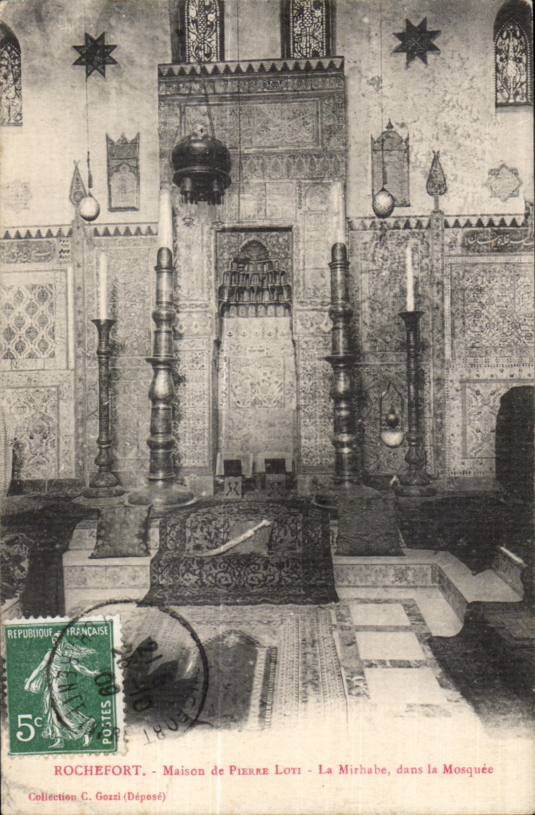 Rochefort - Maison de Pierre Loti - La Mosquee - La Mirhabe - CPA 