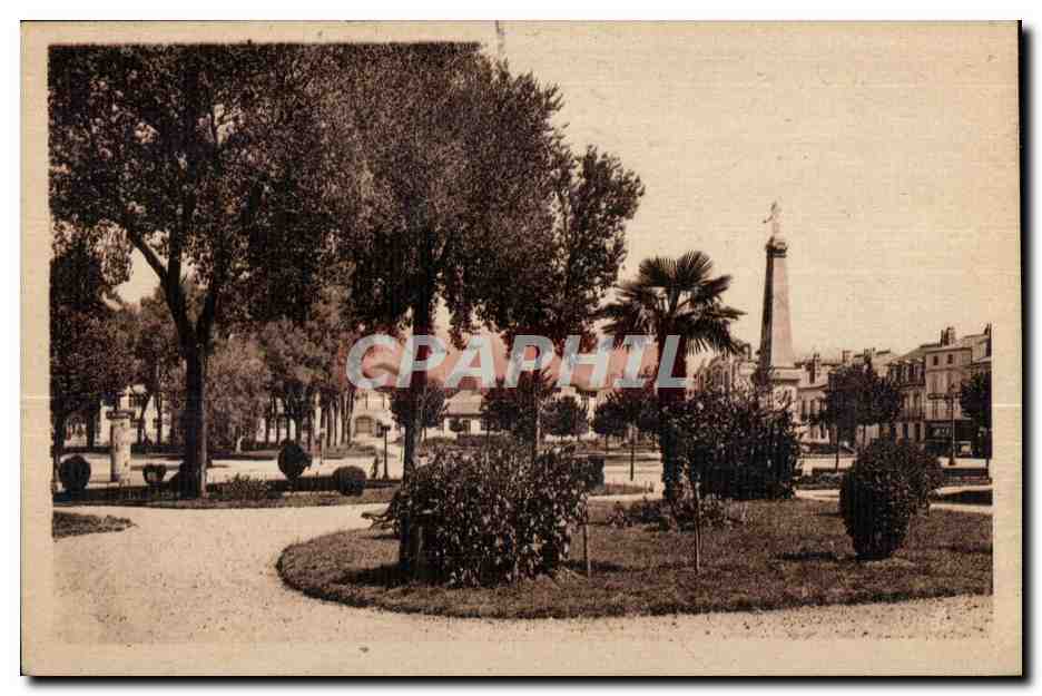 Rochefort - Le Square de la Poste - CPA 