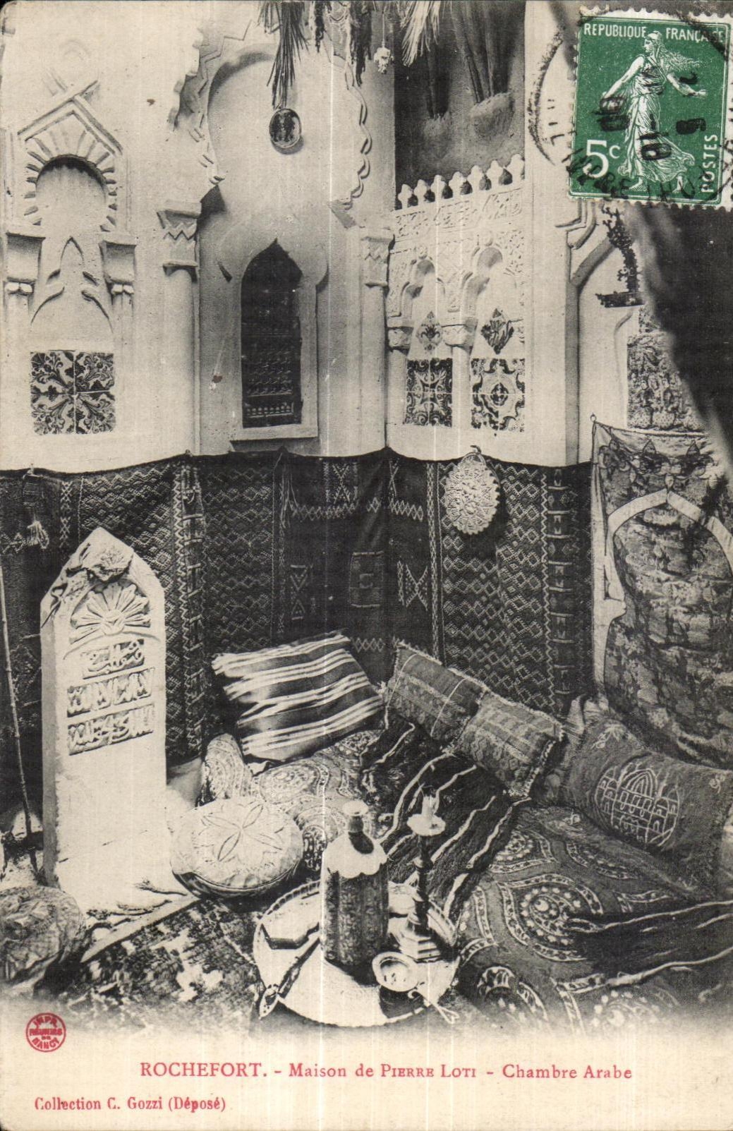 Rochefort sur Mer - Maison de Pierre Loti - Chambre Arabe - CPA 
