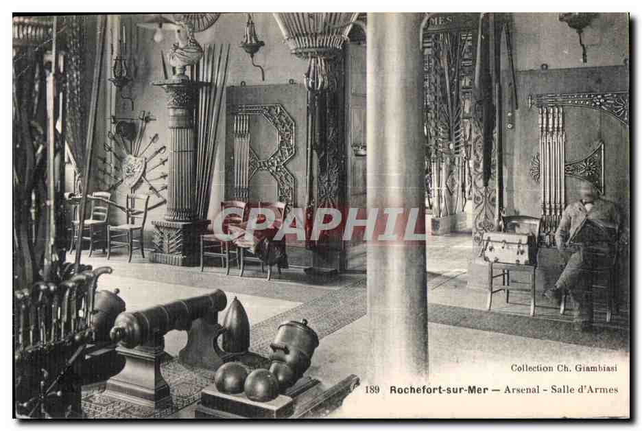Rochefort sur Mer - Arsenal - Salle d Armes - CPA 