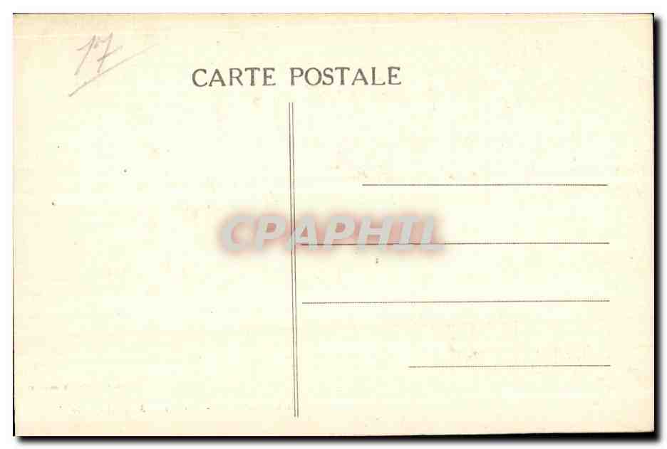 Rochefort sur Mer - Arsenal - Salle d Armes - CPA  — Verso