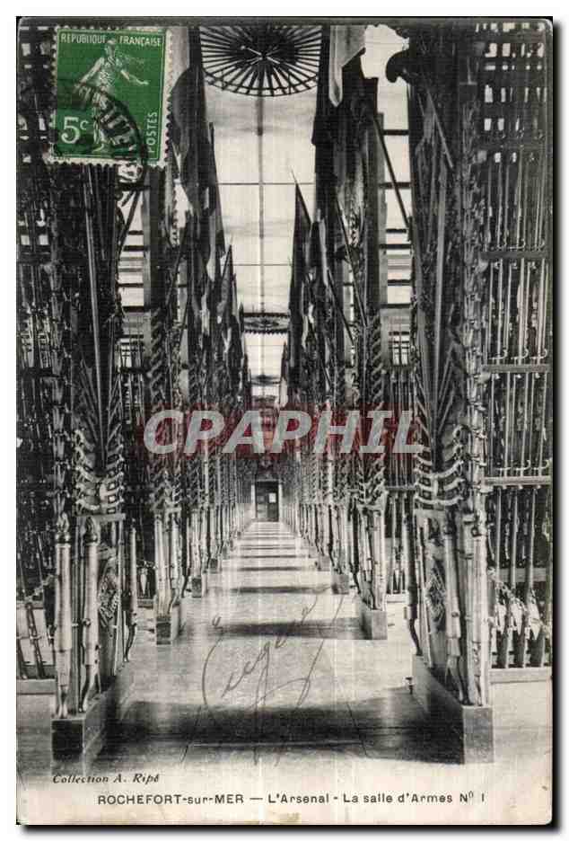 Rochefort sur Mer - L Arsenal - Salle des Armes - CPA 