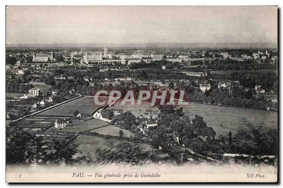 PAU — Allgemeiner Blick von Guindalos — ND Fotografie