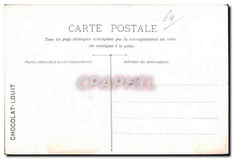 Pau - Jurancon - Hotel Gassion - CPA  — Verso