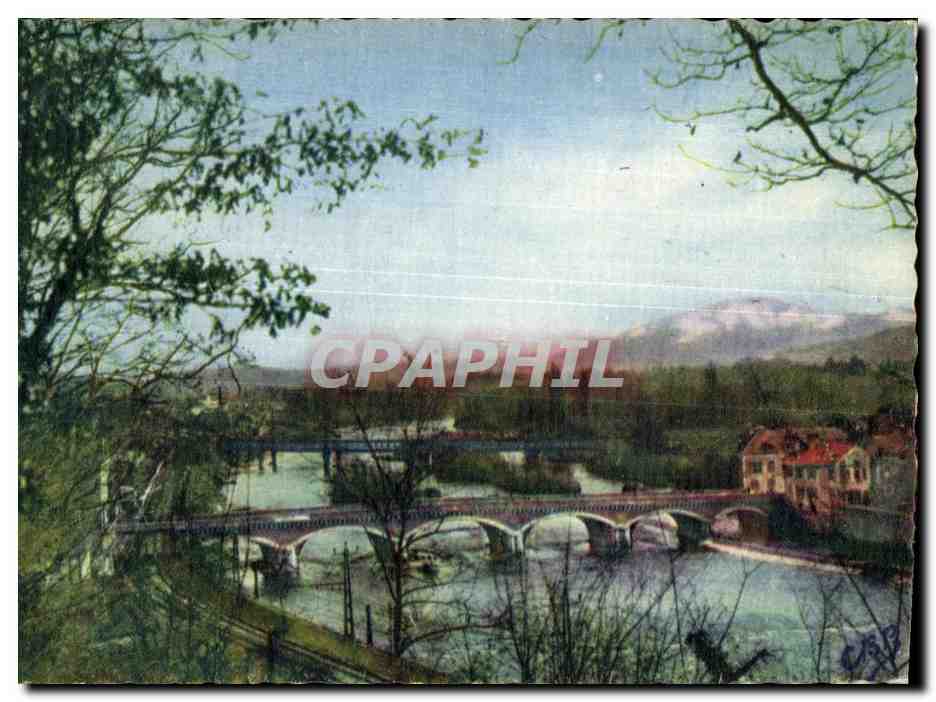 Pau (Basses-Pyrénées) — Le Gave et les Ponts — Éditions Pau