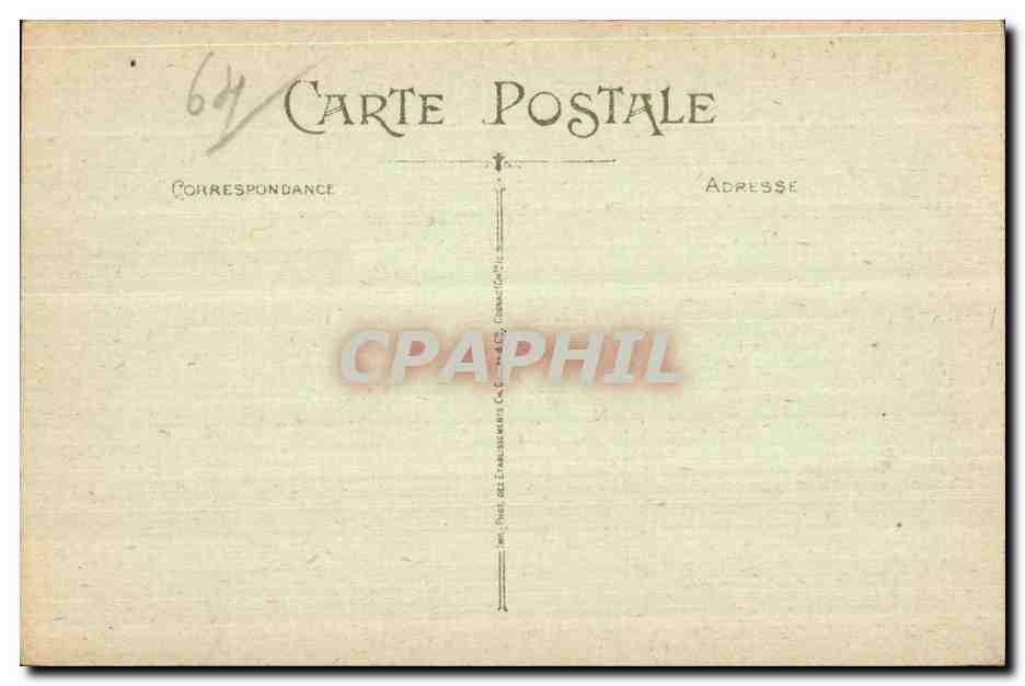 Pau - Place Royale - Statue Henri IV — C.C. 19 — Verso