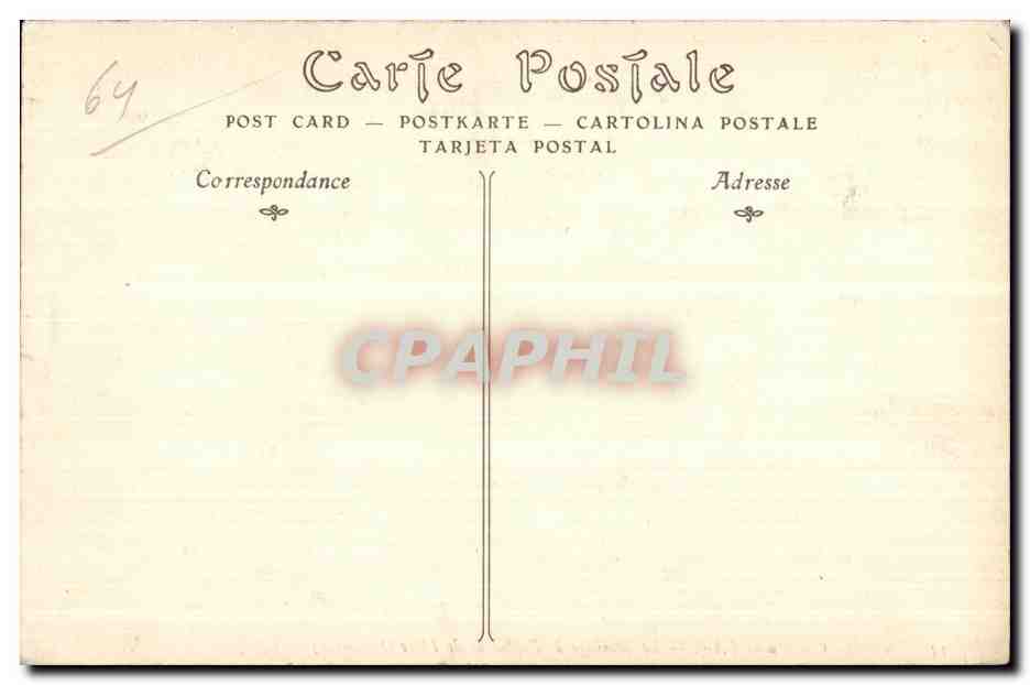 Château de PAU — Le Mariage de Zépibir et de Flore (tapisserie) — Verso