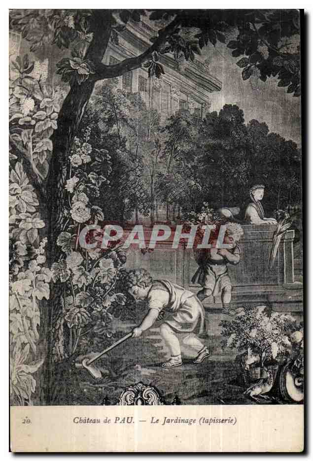 Château de PAU — Le Jardinage (tapisserie)