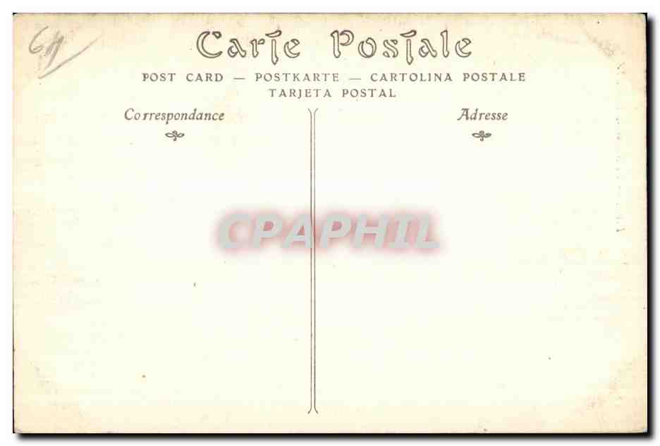 Pau — La Statue de Henri IV — CPAPHIL — Rückseite