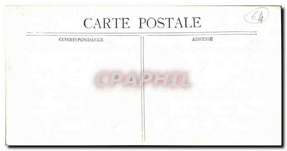 CPA Palais d Hiver — Rückseite