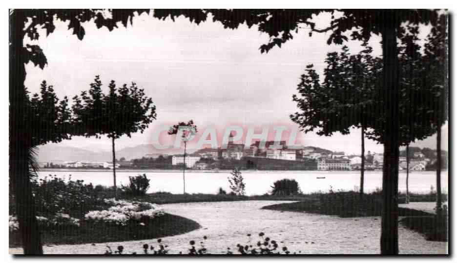 Vue des Jardins d'Hendaye — Hendaye (Basses-Pyrénées) — éditeur inconnu, n° 1508