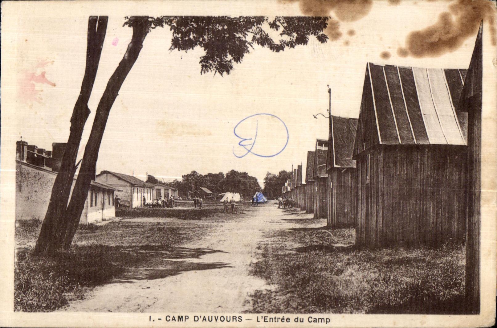 Camp d'Auvours — L'Entrée du Camp — A. Dolbeau, Le Mans