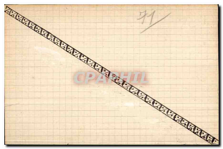 CPA Bourbon Lancy Thermal Humorislique La Chaise a porteur — Rückseite