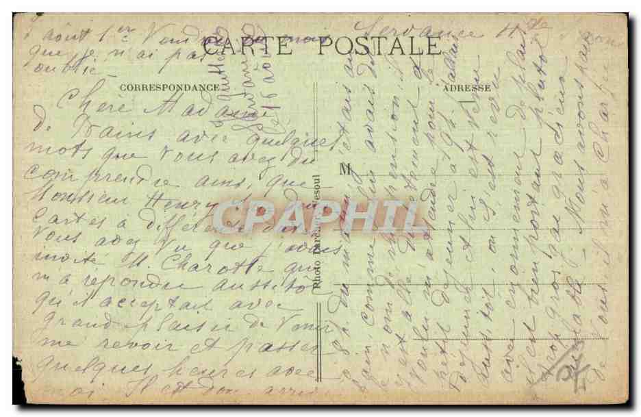 CPA Faverney (Haute Saone) Ancienne Chapelle des Seigneurs d amance dediee a Saint Antoine de Padoue — Reverso