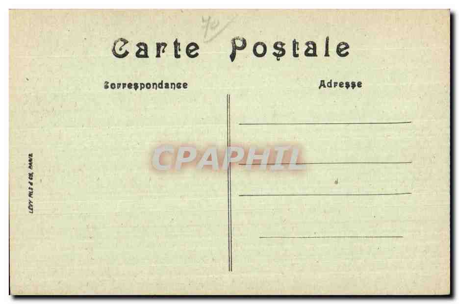CPA Vesoul Le Clocher de I Eglise Saint Georges — Rückseite