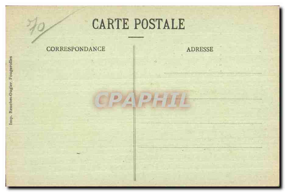 CPA La Haute Saone illustree Vesoul Coin de Vue generale La nouvelle Eglise du Sacre Coeur au Boulevard — Rückseite