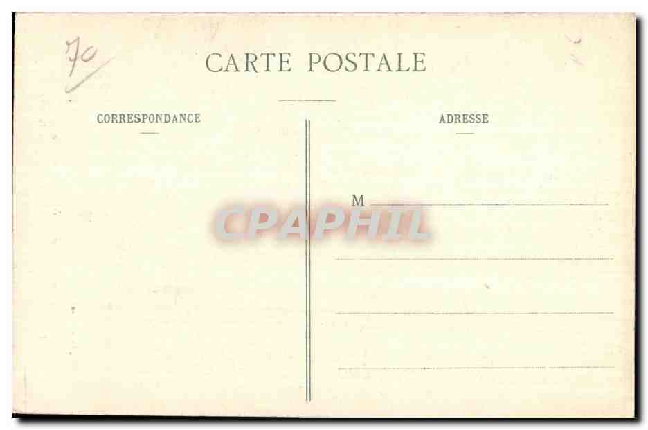 Luxeuil les Bains - L Allee des Plantanes du Parc - CPA  — Verso