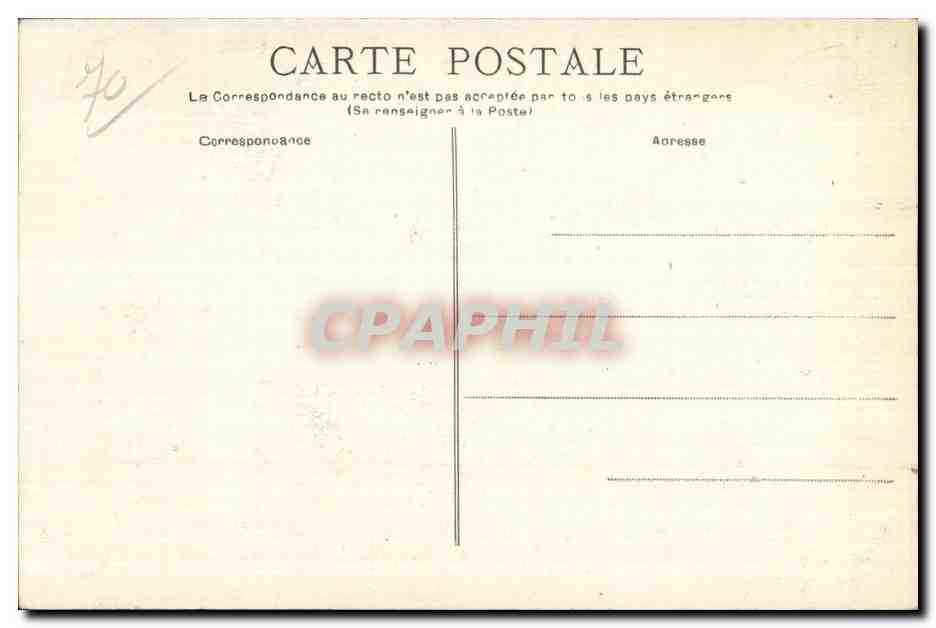 Luxeuil les Bains - La Fontaine Leclerc - CPA  — Rückseite