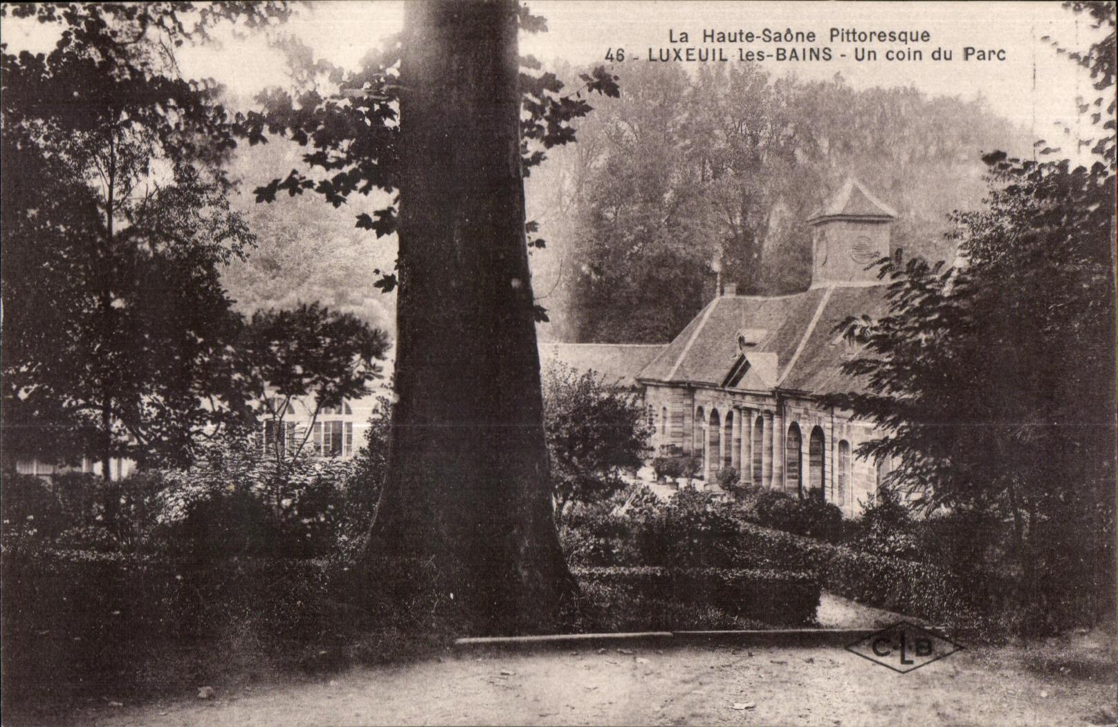 Luxeuil les Bains - Un Coin du Parc - CPA 