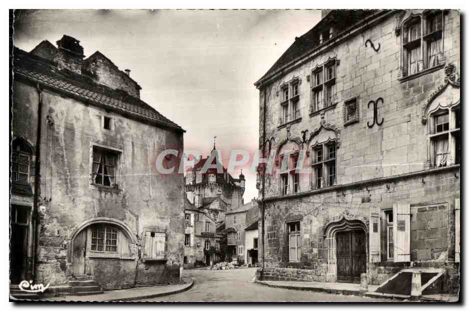Luxeuil les Bains - Maison du Bailly et Maison Carree - CPA 