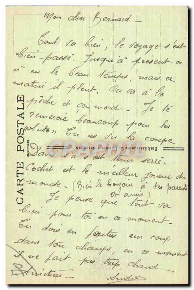 Luxeuil les Bains - La Maison Francois I - CPA  — Rückseite