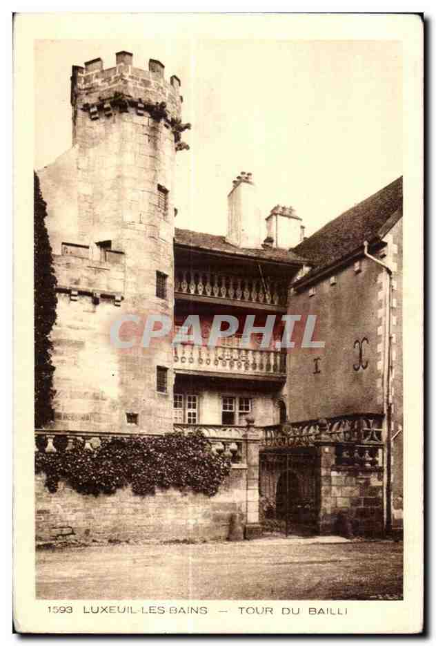 Luxeuil les Bains - Tour du Bailli - CPA 