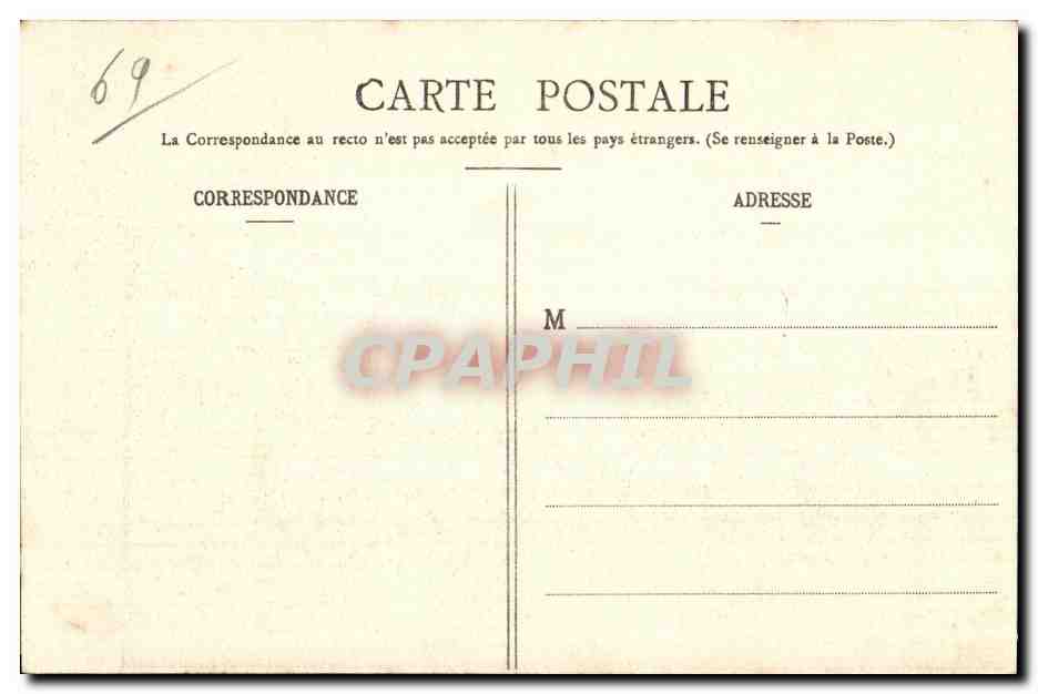 Séminaire de L'Argentière (Rhône) — vue panoramique — éditeur inconnu, n° de série 69 — Back