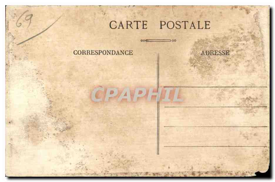 Vaux en Velin - Place de l Eglise - CPA — Verso