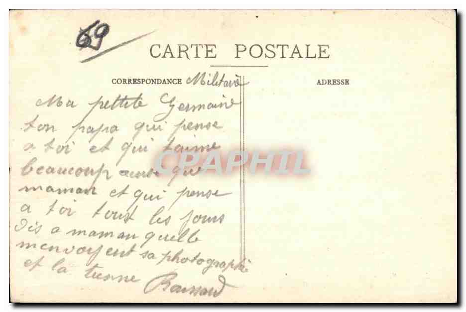 Neuville-sur-Saône — Pensionnat de Bellegarde — Parloir — Reverso