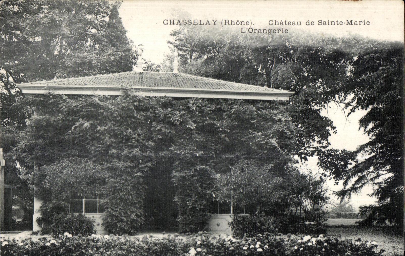 Chasselay - Chateau de Sainte Marie - Orangerie - CPA 