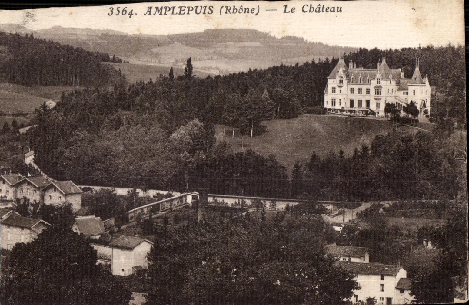 Amplepuis - Le Chateau - CPA