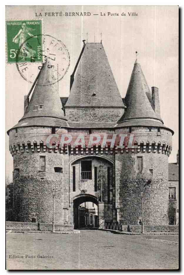 La Ferte Bernard - La Porte de Ville - CPA 