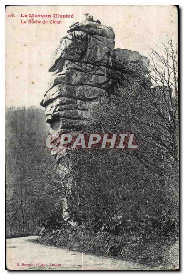La Roche du Chien — Morvan — G. Geryns, éditeur, Saulieu