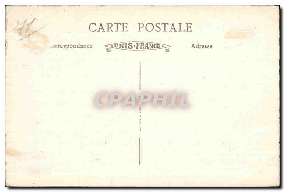 Paray-le-Monial (S.-et-L.) — Intérieur de la Chapelle de la Visitation — B.F. (éditeur) — Rückseite