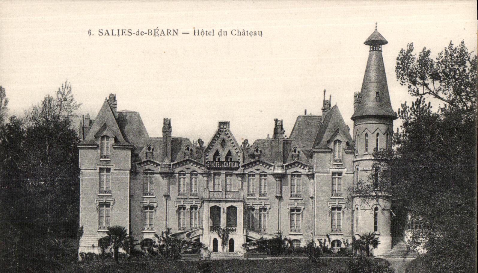 CPA Salies de Bearn Hotel du Chateau