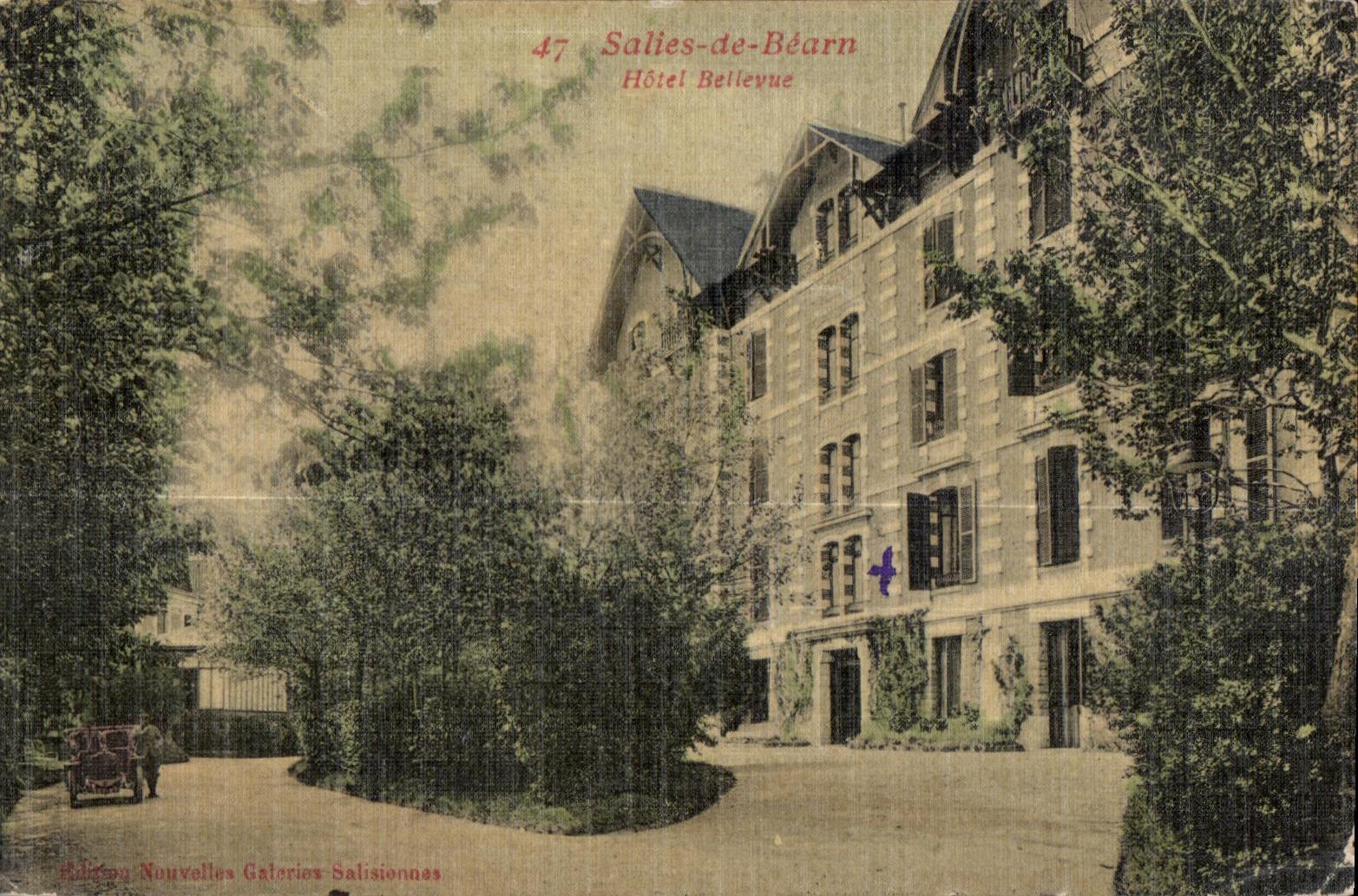 CPA Salies de Bearn Hotel Beilevue
